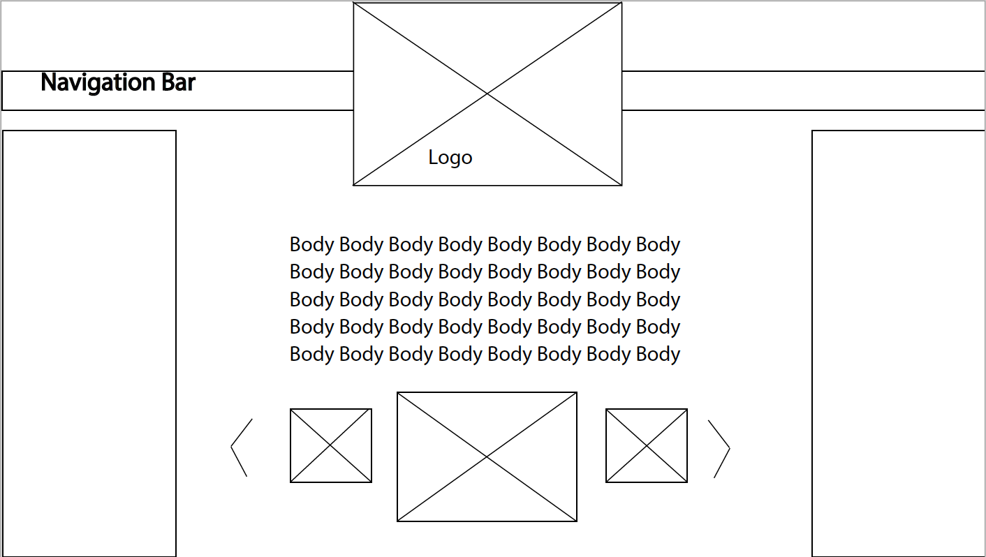 Desktop Wireframe